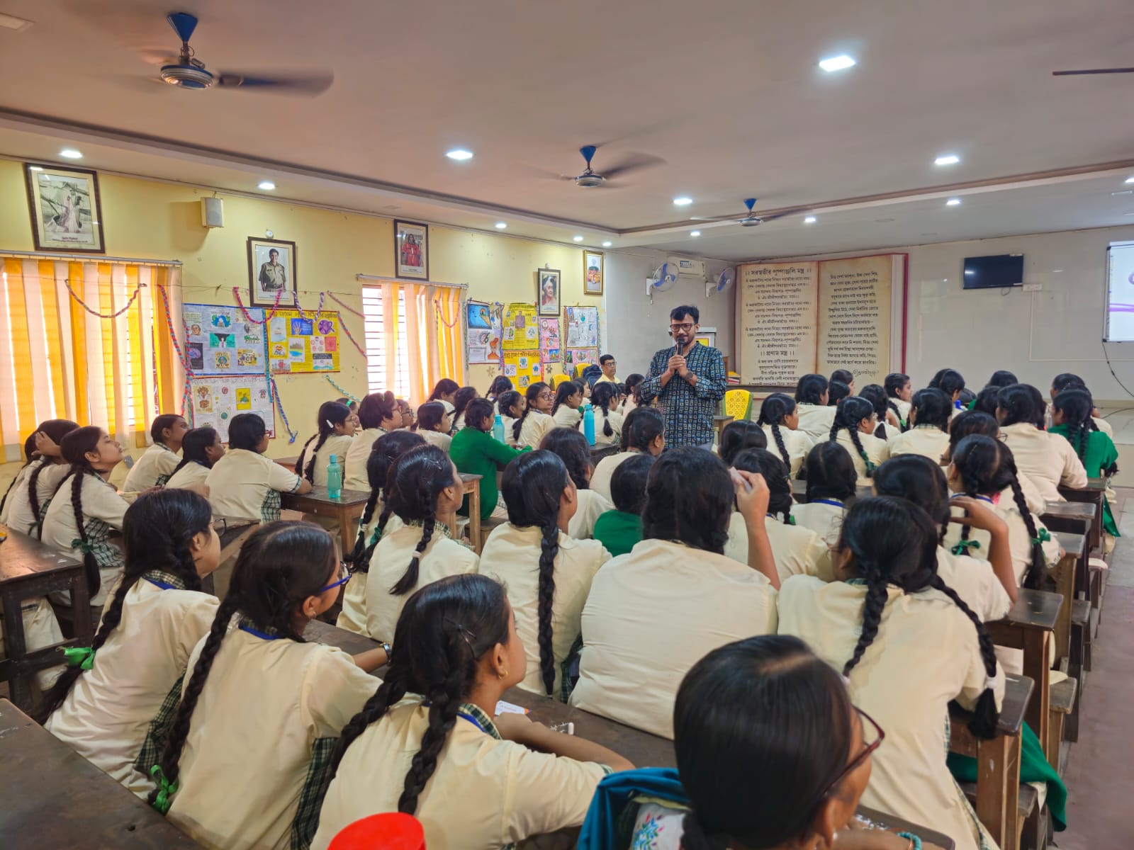 Interactive talk session